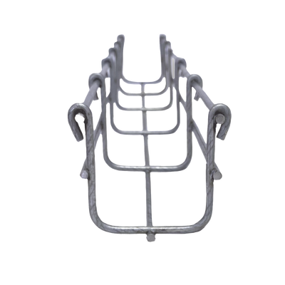 Charola Bimetálica Tipo Malla 54/50 mm, Ideal Para Utilizarse al Exterior o Zonas Húmedas, Hasta 43 Cables Cat6, Tramo de 3 Metros  CH-54-50BM