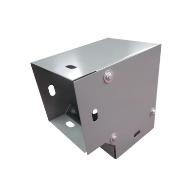 Derivación codo horizontal de 90 grados 65 x 65 mm, fabricado en lámina de acero al carbón  CH-DCH9065L
