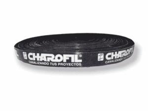 Rollo de Cinta Strap, 20 mm de Ancho, 25 metros de Largo, Color Negro  CH-CINTASTR25-NG