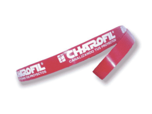 Rollo de Cinta Strap, 20 mm de Ancho, 25 metros de Largo, Color Rojo  CH-CINTASTR25-RJ
