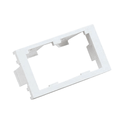 Inserto Plano de 1/3, Espacio para Dos Módulos Mini-Com®, Color Blanco Mate  CHF2MIW-X