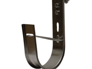 Soporte (Gancho) tipo J-Hook, hasta 14 cables Cat6, ideal para soportar cableado en los espacios de manipulación al aire, Para instalación en interior  CH-J38-EZ