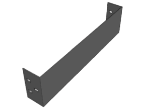 Placa de Cierre para Escalera de Aluminio / Peralte 3 1/4" / Ancho 9" / Incluye Tornillería (CHPCE314X9AK)  CH-PCE89ALK