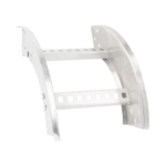 Curva Vertical Exterior de Aluminio de 90° Perfil Z / Peralte 3 1/4" / Ancho 9" / Radio 8" / Incluye Tornillería   CHVE908R8X9AK