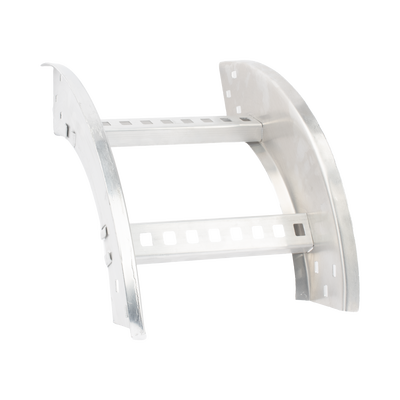 Curva Vertical Exterior de Aluminio de 90° Perfil Z / Peralte 3 1/4" / Ancho 9" / Radio 8" / Incluye Tornillería   CHVE908R8X9AK