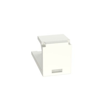 Módulo de tapa ciega (Inserto Ciego), Mini-Com, Color Blanco Mate, 1 Pieza CMBIW-X