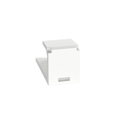 Módulo de tapa ciega (Inserto Ciego), Mini-Com, Color Blanco, 1 Pieza CMBWH-X