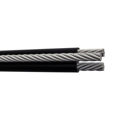 CABLE NEUTRANEL, ALUMINIO, 2+1, CALIBRE 6, 100 M, VIAKON  :CN6(1+1)AACT