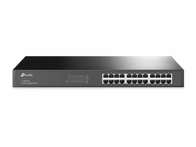 Switch TP-Link Gigabit Ethernet TL-SG1024, 24 Puertos 10/100/1000Mbps, 48Gbit/s, 8.000 Entradas