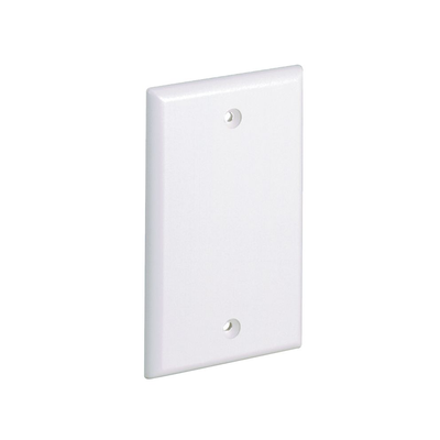 Placa de Pared Ciega Universal, Material ABS, Color Blanco Mate CPNIW