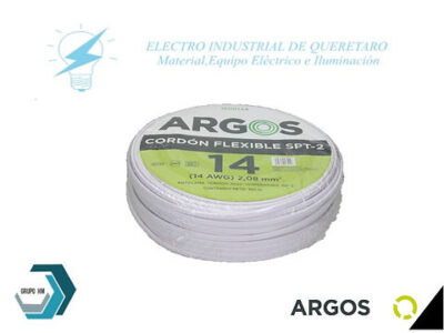 CABLE DUPLEX FLEXIBLE SPT     CAL. 14 COLOR BLANCO - CPOTCAL14