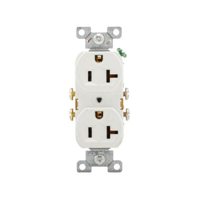 RECEP DUPLEX BCO 20A 2P 3H 125  CR20W