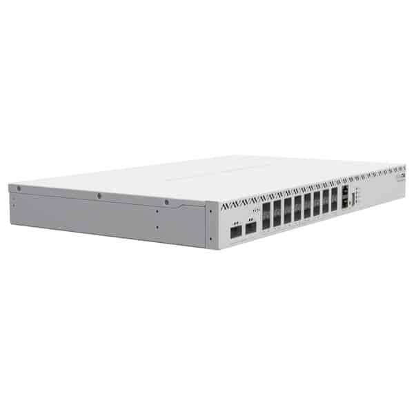 CRS518-16XS-2XQ-RM, Switch CPU 650MHz, 64MB RAM, 1 Eth 10/100, 16 SFP28 25G, 2 QSFP28 100G, RouterOS | Humberto Chacon