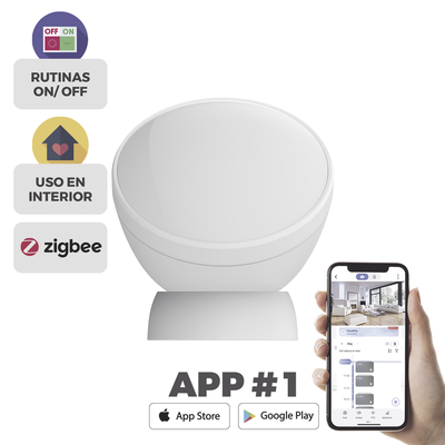 Sensor de Movimiento PIR Inteligente / Inalámbrico / Compatible con HUB CS-A3 / Cuenta con Inmunidad para Mascotas / Protocolo Zigbee CS-T1C | Humberto Chacon Sensor de Movimiento PIR Inteligente / Inalámbrico / Compatible con HUB CS-A3 / Cuenta con Inmunidad para Mascotas / Protocolo Zigbee CS-T1C