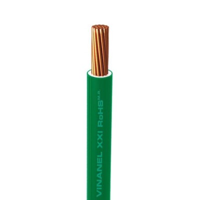Cable THW-LS calibre 2, verde, rollo de 100 mts. CTHW-2V Condumex