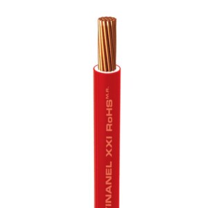 TRAMO 100 M, CABLE ROJO THW, CALIBRE 4. CTHW-4TR CONDUMEX  :CTHW-4TR