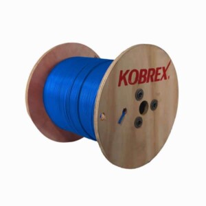 CARRETE DE 1,000 M., CABLE AZUL THW, CALIBRE 8, 100% COBRE. CTHW-8CA KOBREX  :CTHW-8CA