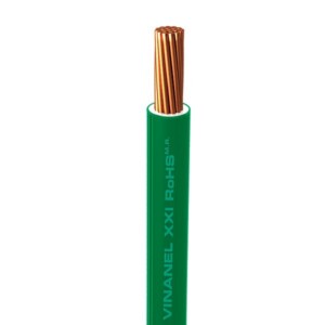 TRAMO 100 M, CABLE VERDE THW, CALIBRE 6. CTHW-6TV CONDUMEX  :CTHWN-6TV