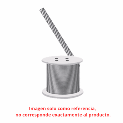MTS CABLE P/RETENIDA 3/8 TRAM  CA3/8T