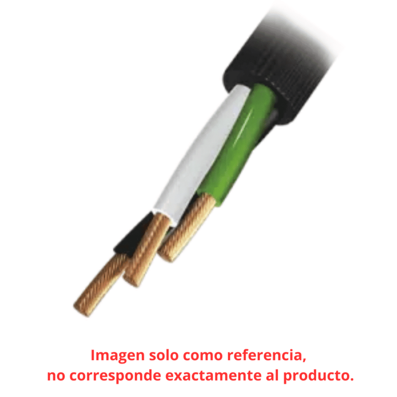 CABLE DE USO RUDO, 600 V, 3X8 AWG, 100% COBRE, UR-38 CONDULAC  :UR-38C