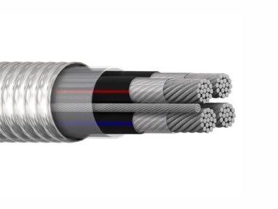 CABLE AL TRIPOLAR CAL4        3 CONDU 600V XHHW-2-LS ST67 TIPO MC