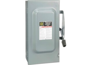 Interruptor de Seguridad,  2 polos, 60 A. D222NRB Schneider Electric  D222NRB