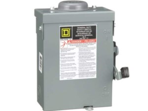 Interruptor de seguridad, 30 A, NEMA 3R. SD-D321NRB Schneider Electric  D321NRB