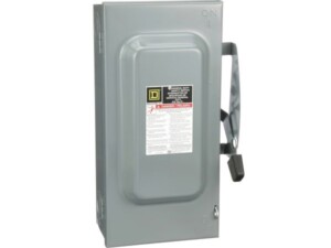 Interruptor de seguridad, 100 A, NEMA 1. D323N Schneider Electric  D323N