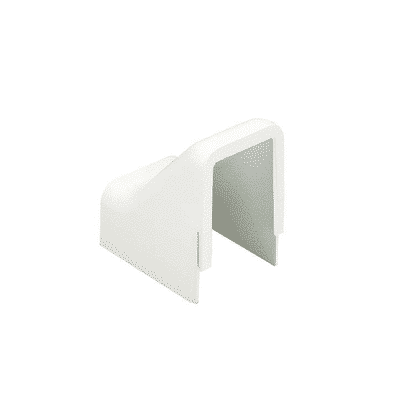 Conexión para techo falso/entrada, para uso con canaleta LD10, material ABS, Color Blanco  DCF10WH-X