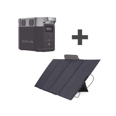 Kit de Estación de Energía Portátil 1024Wh + Panel Solar Flexible 400W DLT2-KIT | Humberto Chacon Kit de Estación de Energía Portátil 1024Wh + Panel Solar Flexible 400W DLT2-KIT