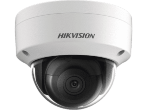 Domo IP 4 Megapixel / 40 mts IR EXIR / Lente fijo 2.8 mm / WDR 120 dB/ IP67 / IK10 / Vídeoanaliticos Integrados / Audio y Alarmas / PoE DS-2CD3145G0-IS