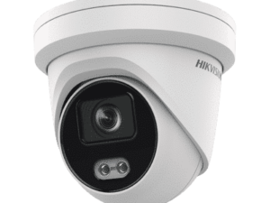 Turret IP 4 Megapixel / Imagen a color 24/7 / Lente 4 mm / Luz Blanca 40 mts / Exterior IP67 / Micrófono Integrado / WDR 120 dB / Audio y Alarma DS-2CD3347G2-LS(U)(C)