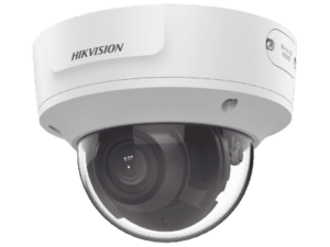 Domo IP 5 Megapixel / Lente Mot. 2.7 a 13.5 mm / 40 mts IR EXIR / Filtro de Falsas Alarmas / Detección de Cuerpo Humano y Vehículos / IP67 / IK10 / WDR 120 dB / PoE+ / Audio y Alarmas DS-2CD3756G2T-IZS(C)