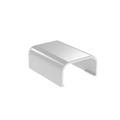 Tapa Final, para uso con canaleta LD5, material ABS, Color Blanco  ECF5WH-E