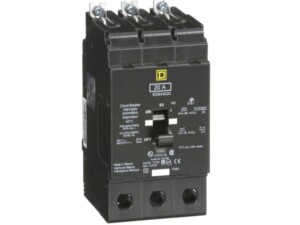 Interruptor Atornillable marco E-3P 20 A 480/277 Vca 18/25kA EDB34020