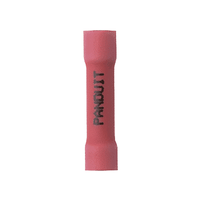 Conector de Empalme a Tope, Para Cables de 22 a 18 AWG, De Vinilo Aislado, Color Rojo, Paquete de 50 Piezas  ESV18BX-L