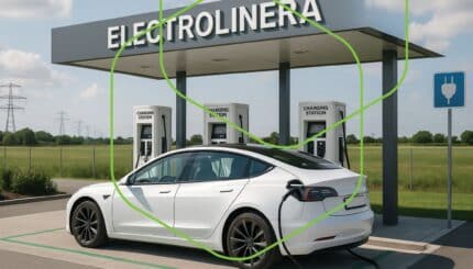 Electrolineras en México