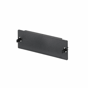 Placa Ciega FAP, Para Reservar Espacio de Uso Futuro en Paneles de Fibra Óptica, Color Negro  FAPB