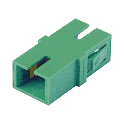 Módulo Acoplador SC/APC Simplex, Para Fibra Monomodo, Color Verde FASSCZAG-L | Humberto Chacon Módulo Acoplador SC/APC Simplex, Para Fibra Monomodo, Color Verde FASSCZAG-L