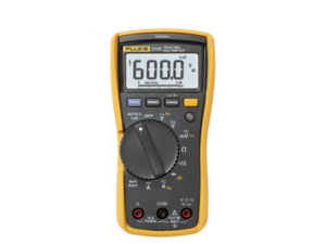 Multímetro Digital para Electricista, con Detector de Voltaje sin Contacto, Uso con Voltaje Máximo de 600 V, Pantalla LED Retroiluminada  FLUKE-117