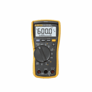 Multímetro Digital para Electricista, con Detector de Voltaje sin Contacto, Uso con Voltaje Máximo de 600 V, Pantalla LED Retroiluminada  FLUKE-117
