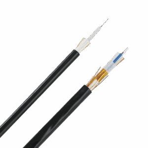 Cable de Fibra Óptica de 6 hilos, Multimodo OM3 50/125 Optimizada, Interior/Exterior, Loose Tube 250um, No Conductiva (Dieléctrica), OFNR (Riser), Precio Por Metro  FOCRX06Y