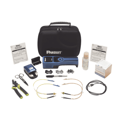 Kit Completo de Herramienta OCTT Opticam 2 de Panduit, para Terminación de Conectores Pre-Pulidos LC, SC o ST, Incluye Desforradora y Cleaver FOCTT2-PKIT3