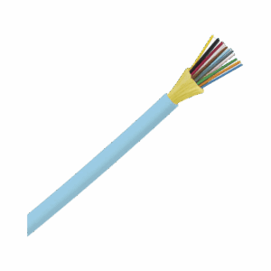 Cable de Fibra Óptica de 12 hilos, Multimodo OM3 50/125 Optimizada, Interior, Tight Buffer 900um, No Conductiva (Dieléctrica), OFNR (Riser), Precio Por Metro  FODRX12Y