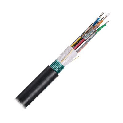 Cable de Fibra Óptica 6 hilos, OSP (Planta Externa), Armada, MDPE (Polietileno de Media densidad), Multimodo OM3 50/125 Optimizada, Precio Por Metro  FOWNX06