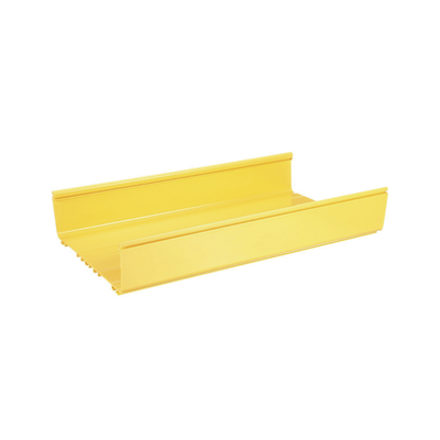 Canaleta FiberRunner™ 12X4, de PVC Rígido, Color Amarillo, 1.8 m de Largo FR12X4YL6