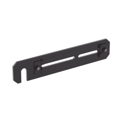 Soporte de Montaje a Techo, para Canaletas FiberRunner 4X4 o 6x4, Uso con Varilla Roscada de 1/2", Color Negro  FR6TRBE12