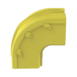 Bajada Vertical Exterior de 90º sin Tapa, Para uso con Canaletas 6X4 FiberRunner™, Color Amarillo  FROVRA6X4LYL