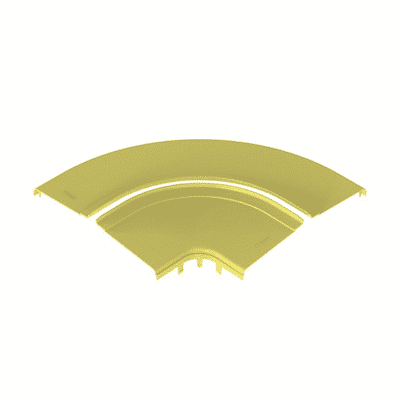 Tapa Opcional para Ángulo Recto de 90º Horizontal FRRA12X4LYL, Color Amarillo  FRRASC12LYL