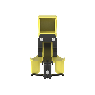Bajada Para Canaleta FiberRunner™, Uso con Medidas 4x4, 6X4, 12X4, o 24X12, Con Reducción a 2X2, Color Amarillo FRSPJ2X2LYL